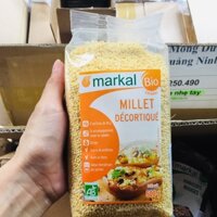 [Markal] Hạt kê Hữu cơ trọng lượng 500g cả gói[ Hsd :09/01/2023