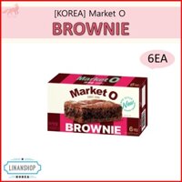 [Market O] Bánh Snack Hàn Quốc Real Brownie 6EA 120g