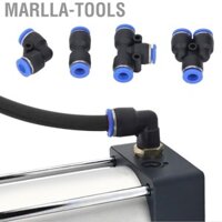 MARLLA-Tools Bộ phụ kiện ống khí bộ dụng cụ khóa mạnh mẽ thiết kế khóa 60pcs đặt kết nối khí nén Coupler Cài đặt dễ dàng cho máy nén khí