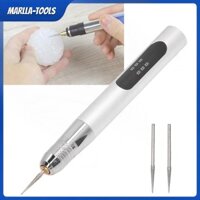 MARLLA-Tools Bút khắc điện mini 3 bánh răng 10W 2,35 đường kính thân bit bằng thép không gỉ di động loại thợ khắc nhỏ cho gỗ