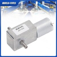 MARLLA-Tools Động cơ DC Động cơ lớn Mô -men xoắn CW CCW Selflocking DC12V Giảm tốc độ trục kép cho lò nướng (3 vòng / phút)