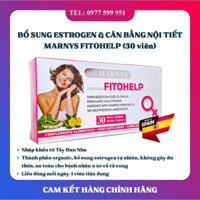 MARNYS FITOHELP (Hàng nhập khẩu) - Viên uống bổ sung estrogen & cân bằng nội tiết tố nữ.