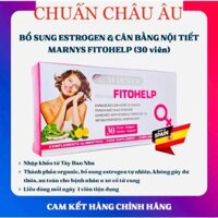 Marnys Fitohelp - VIÊN UỐNG NỘI TIẾT TỐ NỮ MARNYS FITOHELP BỔ SUNG ESTROGEN CÂN BẰNG NỘI TIẾT TỐ NỮ.