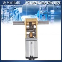 Marris-Tools DC Worm Geared Motor Bánh răng truyền tiếng ồn thấp Trục xoắn đôi lớn cho Robot