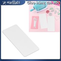 Marris-Tools   Miếng đệm cắt tiêu chuẩn cho máy chết bền dễ sử dụng bằng nhựa polycarbonate nhẹ DIY được căn chỉnh (2PC)