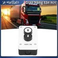 Marris-Tools SGKJ?2N Lên Xuống Dừng Điều Khiển Nút Nhấn Hộp Công Tắc Tự Phục Hồi Cho Bộ Khởi Động Điện Từ Tiếp Điểm Rơ Le