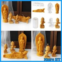 Marset Khuôn Silicon Thủ Công Khuôn Tượng Phật Hình Kết Cấu Silicon Trang Trí Khuôn Hiện Nay Cho Người Hâm Mộ Thủ Công