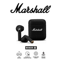 Marshall MINOR 3 Tai nghe Bluetooth không dây thực sự Tai nghe In-Ear Tai nghe chơi game thể thao Marshall