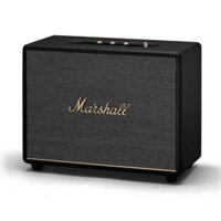 Marshall WOBURN III Bluetooth Portable Speakers – Black and Brass, Bluetooth 5.2, 150W, AUX, RCA, HDMI ARC, Knob