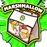 MARSHMALLOWS MIX các vị - 6 viên 9 viên vị khác nhau Kẹo Không Chua