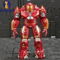 Martin1 Hulkbuster Đồ Chơi Mô Hình, Khớp Di Chuyển Được Với Đèn LED Hulk Nhân Vật Hành Động, Quà Tặng Sinh Nhật Hình Đồ Chơi 18cm PVC Người Hâm Mộ Búp Bê Bộ Sưu Tập