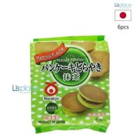 Marukyo Bánh pancake Dorayaki vị trà xanh gói lớn
