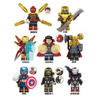 Marvel Avengers Nọc Độc Nhện Dơi Người Sắt Thanos Tương Thích Lego Lắp Ráp Khối Xây Dựng Đồ Chơi Búp Bê Nhỏ