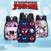 Marvel Balo Đi Học In Họa Tiết spider gwens Dễ Thương Cho Tuổi Teen