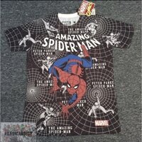 Marvel Comics - Áo thun Spiderman comic đen - Unisex