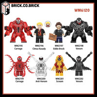 Marvel DC Venom Carnage Anti-Venom Scream Đồ Chơi Lắp Ráp Mô Hình Nhân Vật Nhỏ Siêu Anh Hùng WM6120