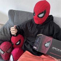 Marvel Spider Man Mặt nạ cho trẻ em Che mặt Bé trai Cosplay Di chuyển Mắt Mặt nạ điện tử Người nhện Mặt nạ Đồ chơi Người lớn / Trẻ em Quà tặng
