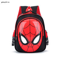 Marvel SPIDERMAN Ba Lô Siêu Anh Hùng Túi Đi Học Mới 3D Stereo Trẻ Em Bé Trai Mẫu Giáo Ba Lô