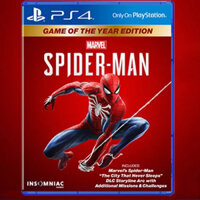 Marvel SpiderMan Ps4- Game of the year version