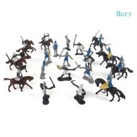 Mary 28 Chiếc Lính Ngựa Mô Hình Hình Hình Nhựa Cho Sở Thích Người Sưu Tập Trẻ Em Ủng Hộ