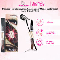 Mascara 2 Đầu ( Đen - Nâu) SIVANNA COLORS [Môi Son Má Hồng]