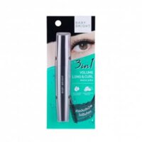 Mascara 3 Trong 1 Baby Bright 3 In 1 Volume Long & Curl Mascara 8g