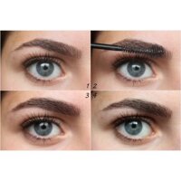 Mascara Chân Mày Maybelline Brow Drama Sculpting Brow Mascara Màu Auburn Nâu Ánh Đỏ Medium Brown Nâu Vừa