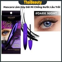 Mascara Dày, Dài Mi Browit By Nongchat Star Glaxy Long Stay Dark Night Công Thức Chống Nước, Lâu Trôi Thái Lan