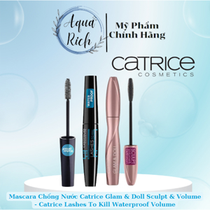 Mascara dày mi Catrice Lashes To Kill Waterproof Volume Mascara