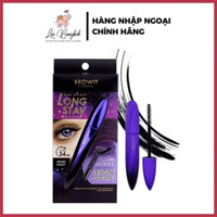 Mascara Dày Mi, Dài Mi Browit By Nongchat Star Glaxy Long Stay Dark Night Công Thức Chống Nước, Lâu Trôi Thái Lan