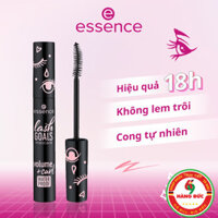 Mascara Essence Lash Goals Volume Curl Waterproof chuốt mi làm dài và làm dày mi không gây bết dính 7,5ml