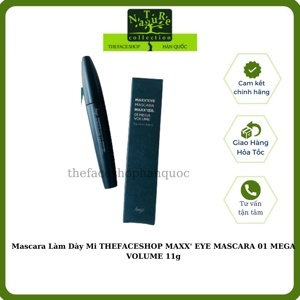 Mascara Face it Maxx' Eye Mega Volume