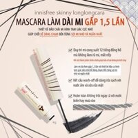 MASCARA LÀM DÀI MI INNISFREE SKINNY LONGLONGCARA