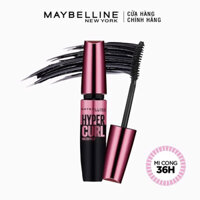 Mascara Làm Dài Và Cong Mi Maybeline The Hyper Curl Mascara 9.2ml - Chuốt mi Maybeline