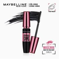 Mascara làm dài và cong mi Maybelline New York Hyper Curl 9.2ml [bonus]