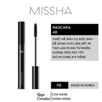 Mascara Làm Dày Mi Không Lem Missha 4D Mascara