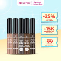 Mascara lông mày Essence Make Me Brow eyebrow gel đầy đặn sắc nét 3,8ml