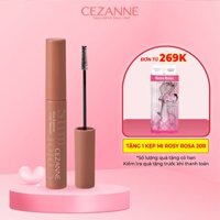 Mascara lông mày siêu mảnh Cezanne Slim Eyebrow Color Nhật Bản bền màu, chống thấm nước 4g