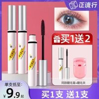Mascara màu, kem lót lâu trôi không thấm nước, lâu trôi, dưỡng mi bút kẻ lông mày phẩy sợi 4d