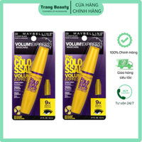 Mascara Maybelline Vàng Béo, Mascara Kháng Nước Lâu Trôi 36h Chống Nhòe Chuốt Mi Cong Vút Và Dài Hơn