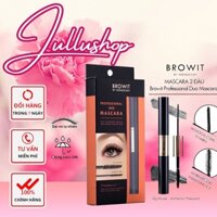 Mascara Nongchat 2 Đầu Browit Professional Duo Mascara 4 + 4g SEXY BLACK siêu chống nước