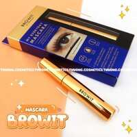 Mascara Nongchat Browit My Everyday Làm Dài Dày Và Cong Mi Chuyên Dụng Cho Makeup, Chuốt Mi Chống Thấm Nước