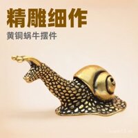 Mascot ốc sên năm mới, quà tặng nhỏ ngày đầu năm mới, gian hàng lễ hội, xu hướng quốc gia, vật phẩm nhỏ, đồ trang trí bằng đồng, phong cách Ins