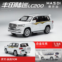 MASDI 1/64 Toyota Land Cruiser LC200 Mô Hình Xe Mô Phỏng Quy Mô Nhỏ Hợp Kim Xe Ô Tô Mô Hình Trẻ Em Bé Trai Bộ Sưu Tập Đồ Trang Trí Đồ Chơi Xe Ô Tô Quà Tặng#peetyeee