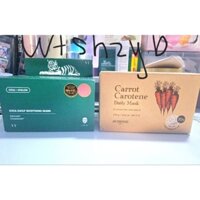 mask vt cica và skinfood carrot 30 miếng
