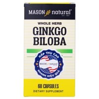 Mason Ginkgo Biloba - Ginkgo vàng, ngủ ngon, trí não khỏe