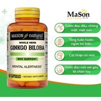 Mason Ginkgo Biloba hỗ trợ bổ não, tăng cường trí nhớ