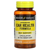 Mason Natural Advanced Ear Health Formula 100 Caplets