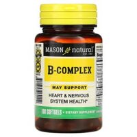 Mason Natural B Complex 100 Softgels