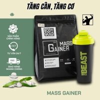 Mass Gainer Hight Protein Sữa Tăng Cân Tăng Cơ Body Gold túi 1,5kg + Tặng Bình Lắc 700ml